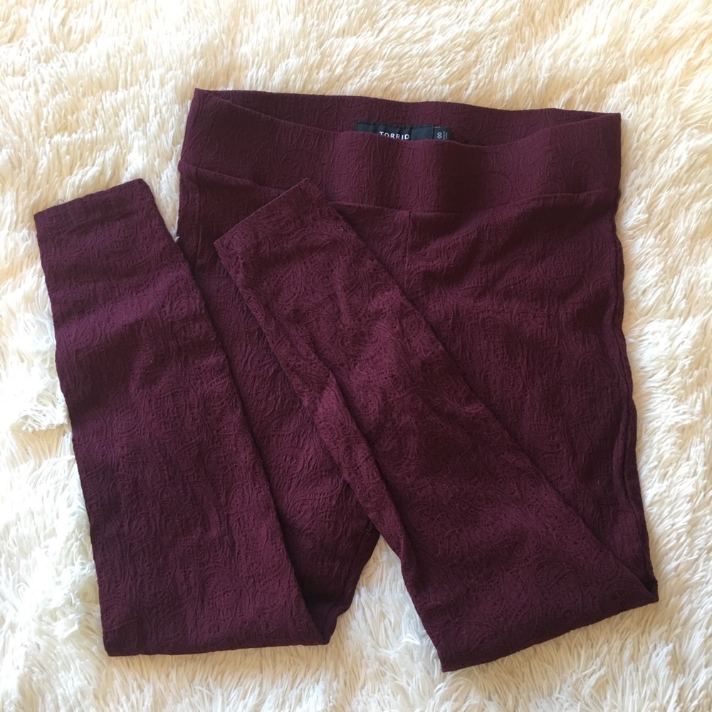 TORRID leggings || plus size 00 (size 30 waist)